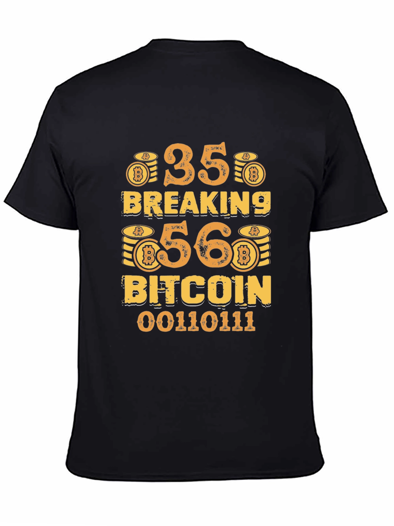 Bitcoin Breaking T-Shirt 35-56 Crypto BTC