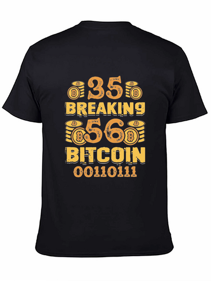 Bitcoin Breaking T-Shirt 35-56 Crypto BTC