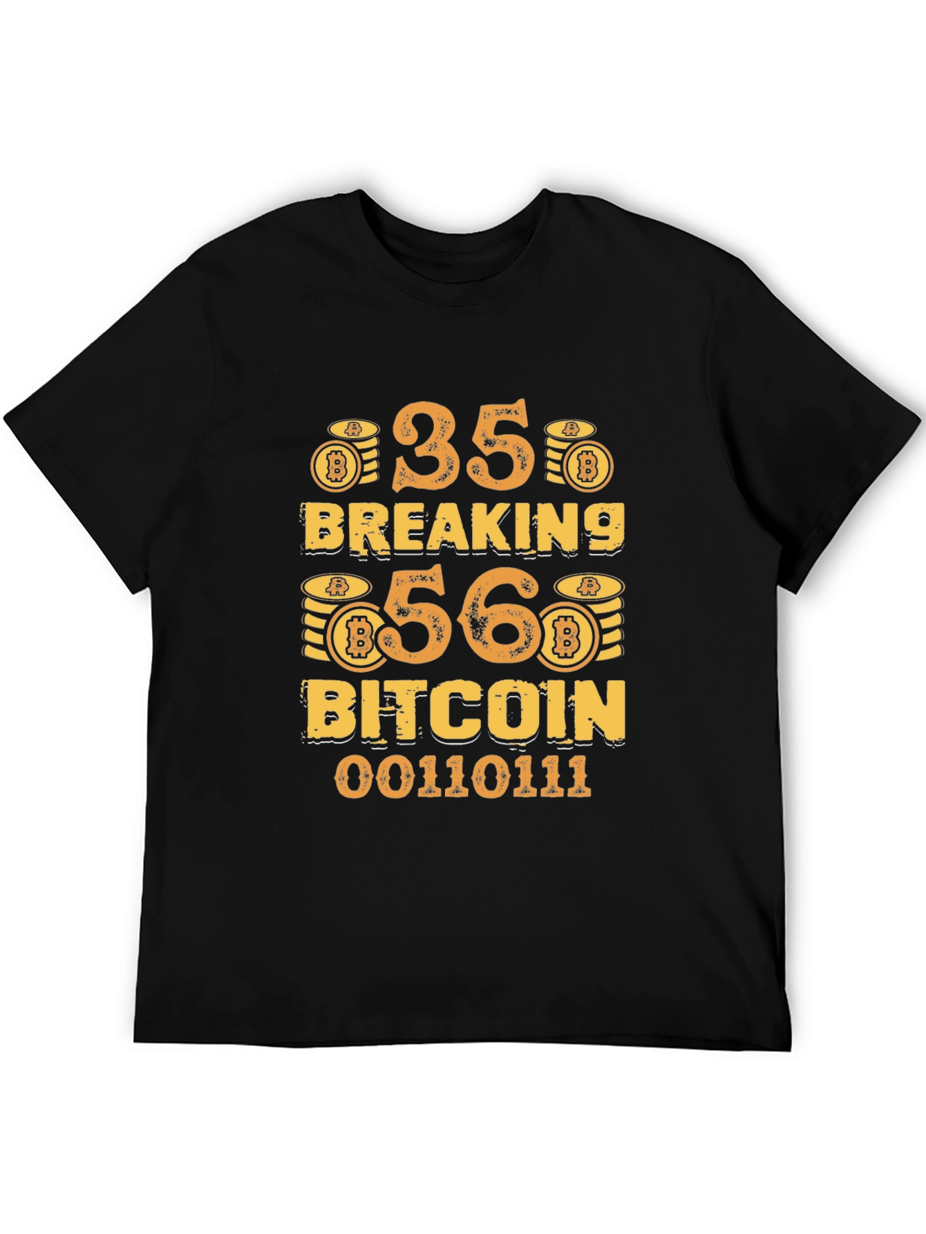 Bitcoin Breaking T-Shirt 35-56 Crypto BTC