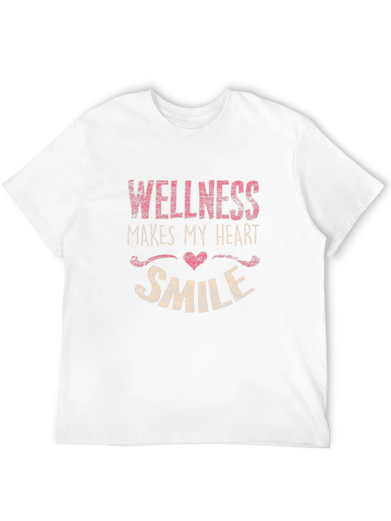 Wellness Makes My Heart Smile T-Shirt