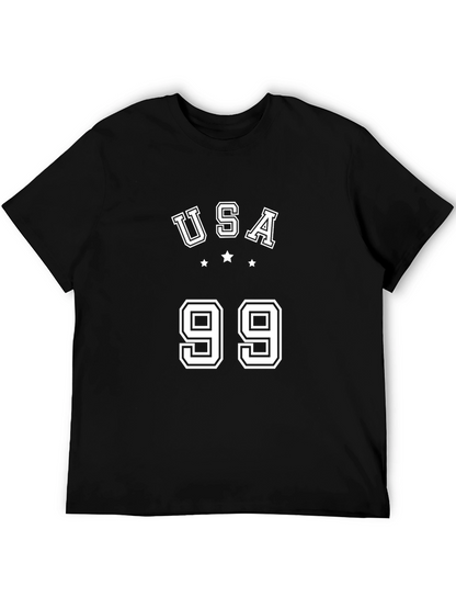 USA 99 Graphic T-Shirt | Classic Retro Style Tee