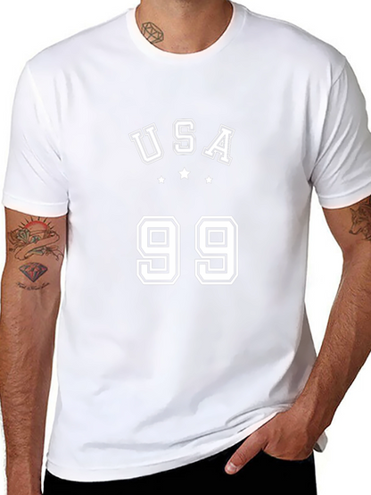 USA 99 Graphic T-Shirt | Classic Retro Style Tee