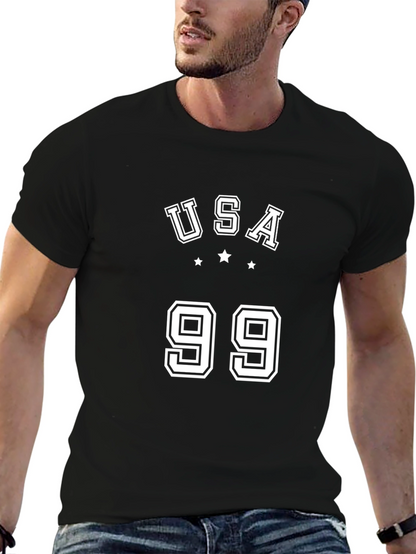 USA 99 Graphic T-Shirt | Classic Retro Style Tee