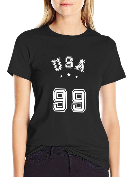 USA 99 Graphic T-Shirt | Classic Retro Style Tee