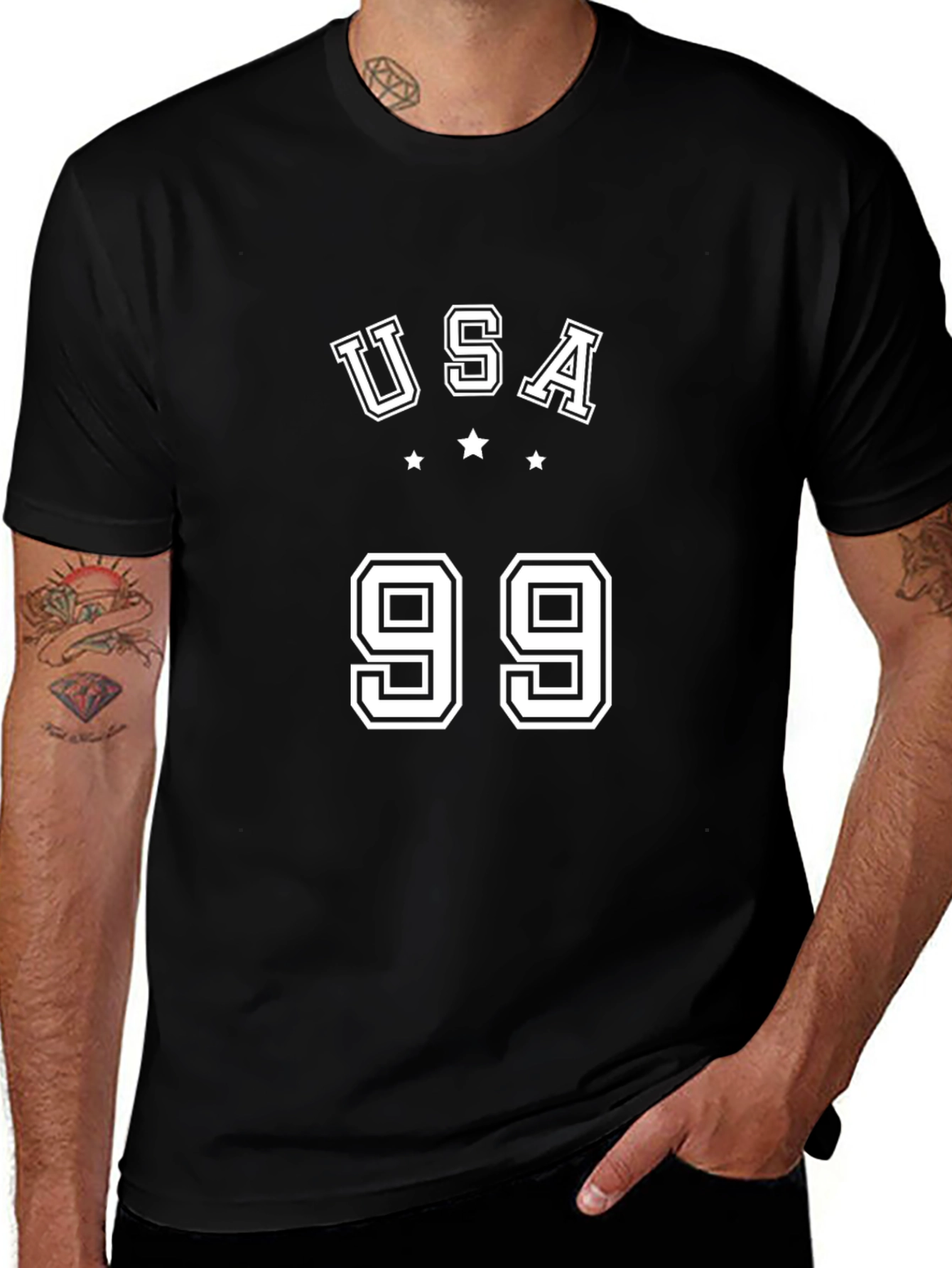 USA 99 Graphic T-Shirt | Classic Retro Style Tee
