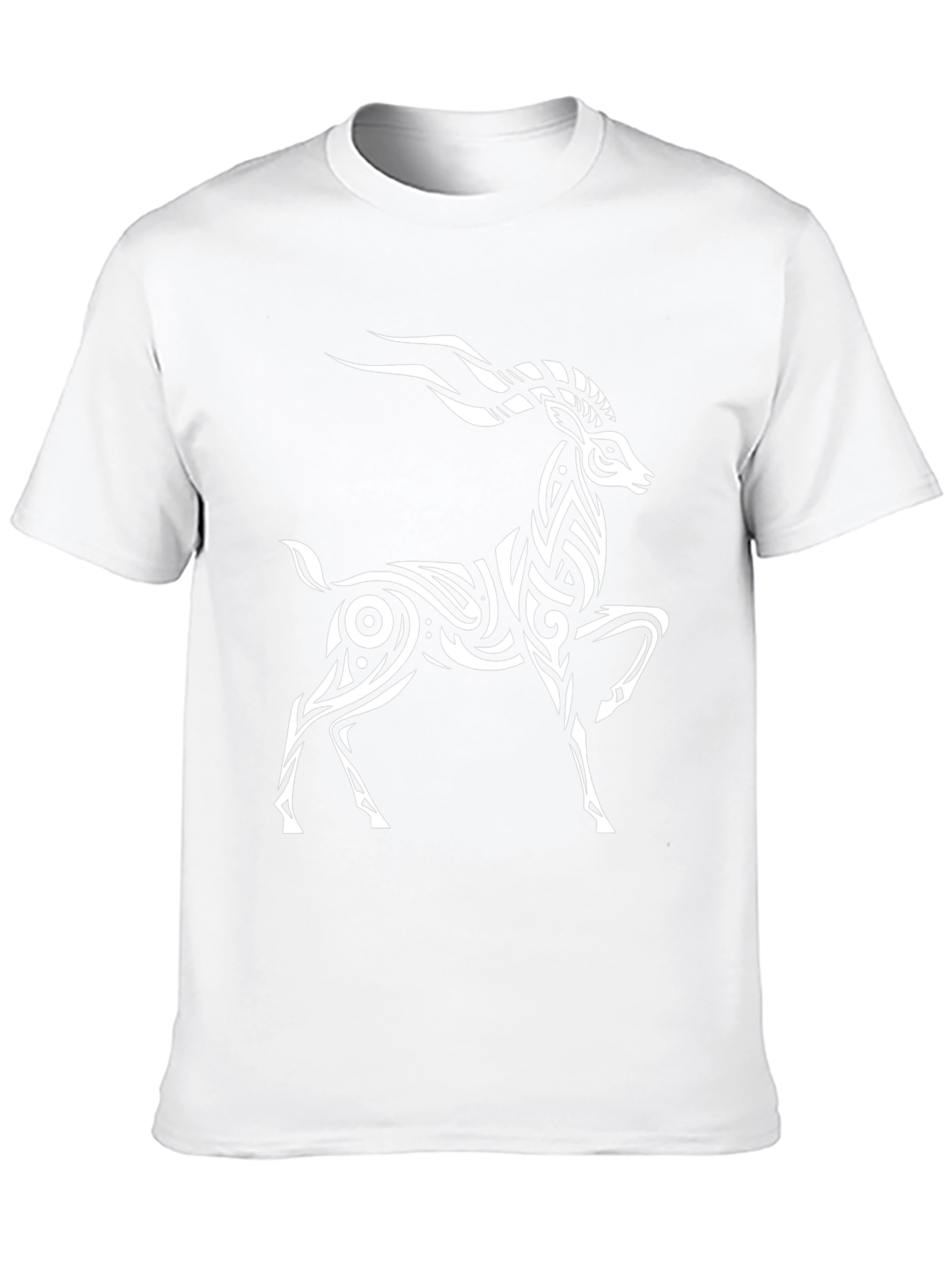 Stylish Tribal Antelope Graphic Tee