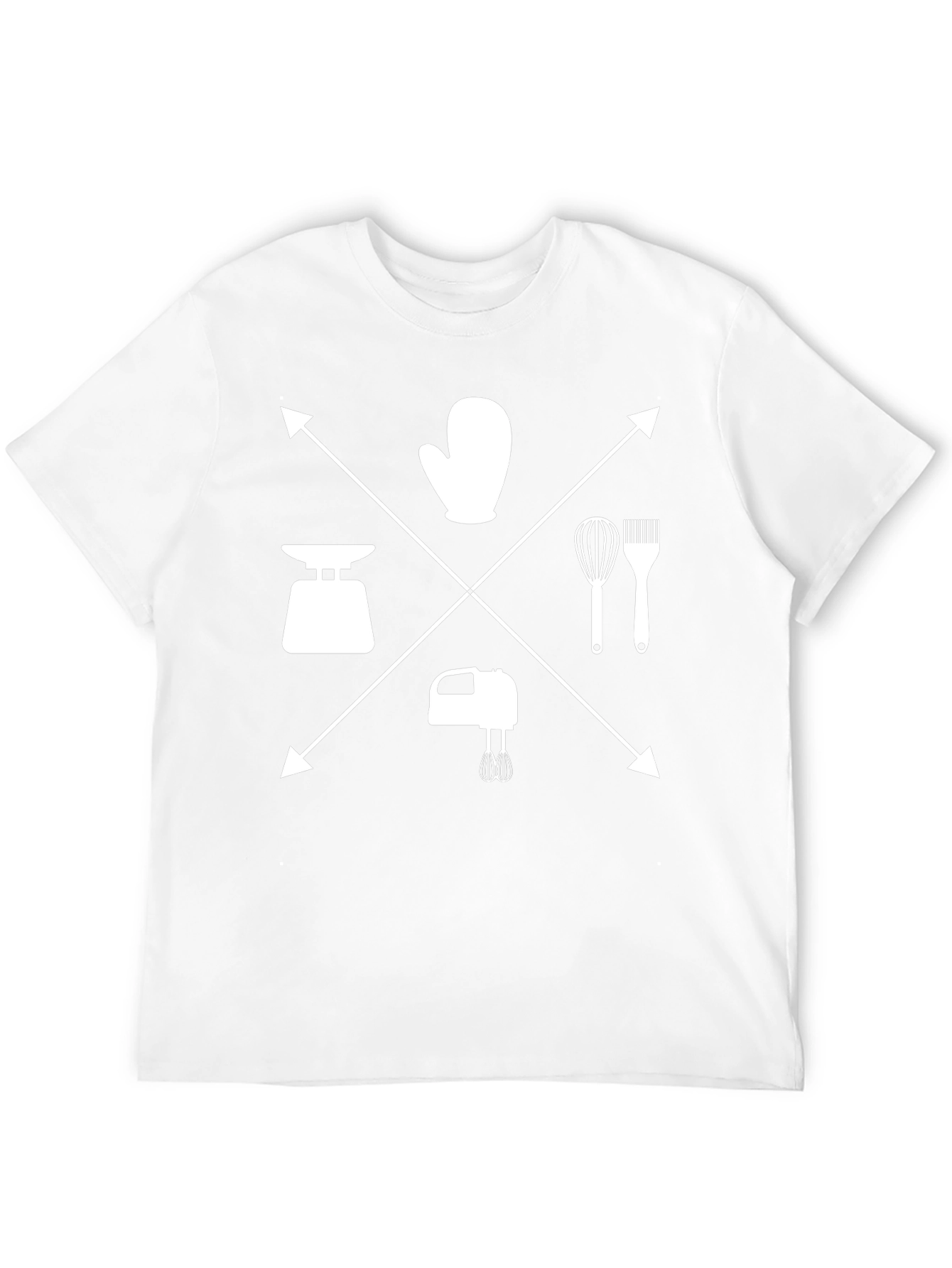 Baking Essentials Graphic Tee - Cool Chef Shirt