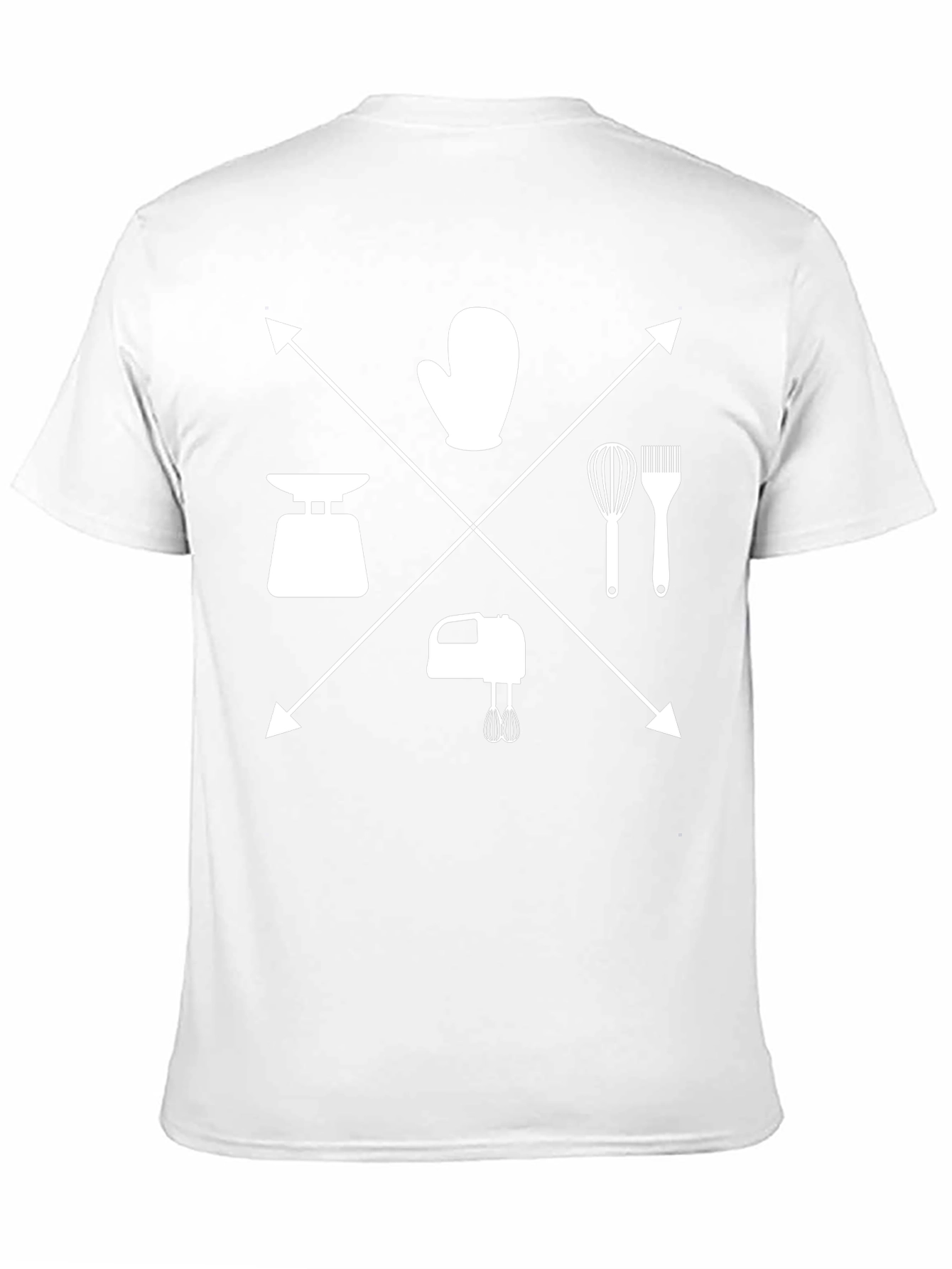 Baking Essentials Graphic Tee - Cool Chef Shirt