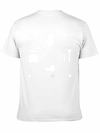 Baking Essentials Graphic Tee - Cool Chef Shirt