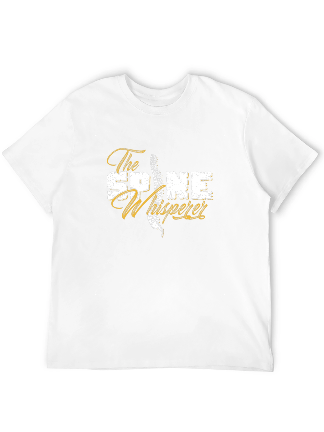 The Spine Whisperer Graphic Tee - Black