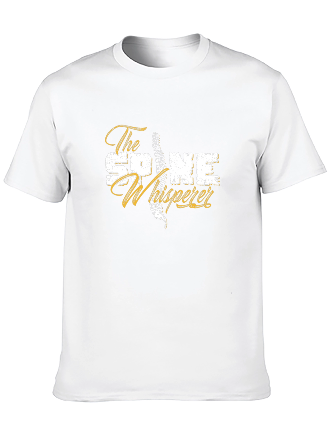 The Spine Whisperer Graphic Tee - Black