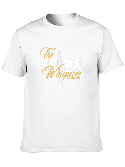 The Spine Whisperer Graphic Tee - Black