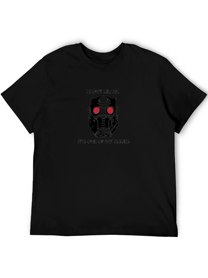 Star-Lord I Dont Learn Black T-Shirt