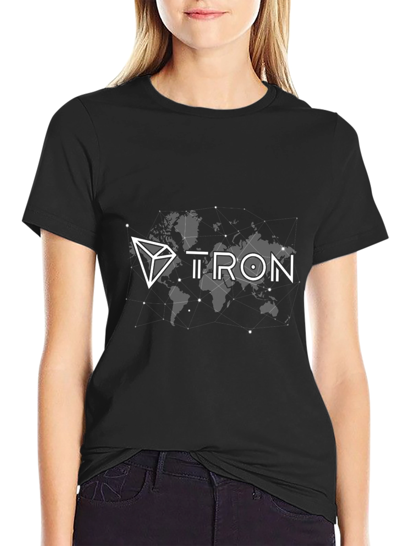 Tron Crypto Black T-Shirt