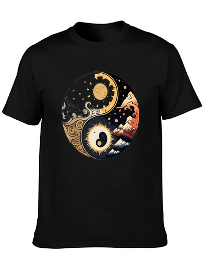 Yin Yang Art T-Shirt - Balance & Harmony