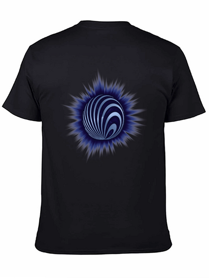 Abstract Sphere Graphic Tee - Modern Style