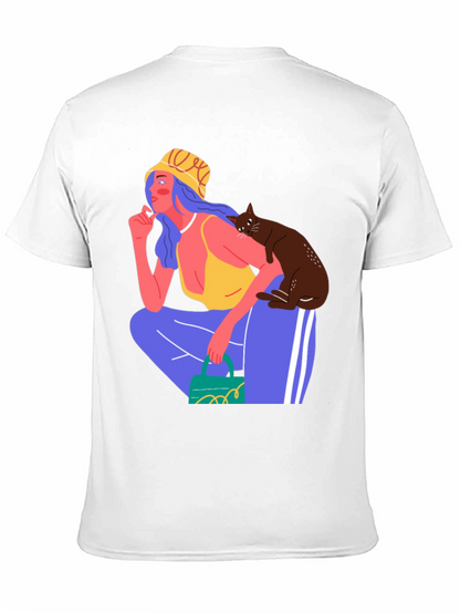 Stylish Graphic Print T-Shirt