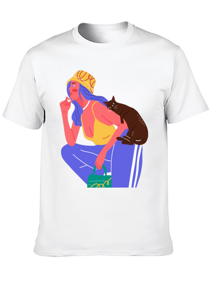 Stylish Graphic Print T-Shirt