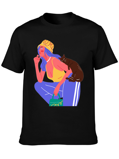 Stylish Graphic Print T-Shirt