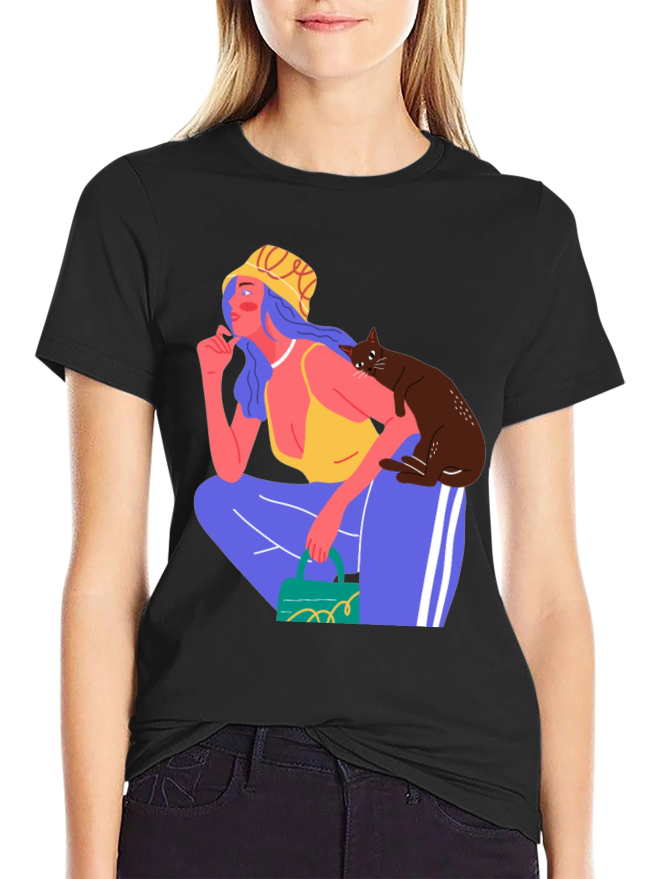 Stylish Graphic Print T-Shirt