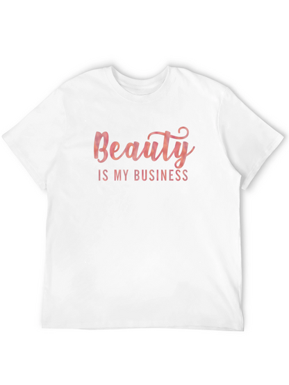 Beauty Is My Business Black T-Shirt