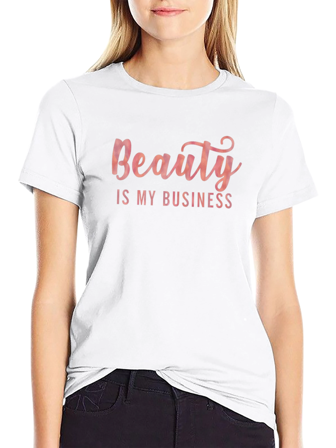 Beauty Is My Business Black T-Shirt