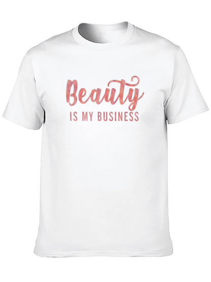 Beauty Is My Business Black T-Shirt
