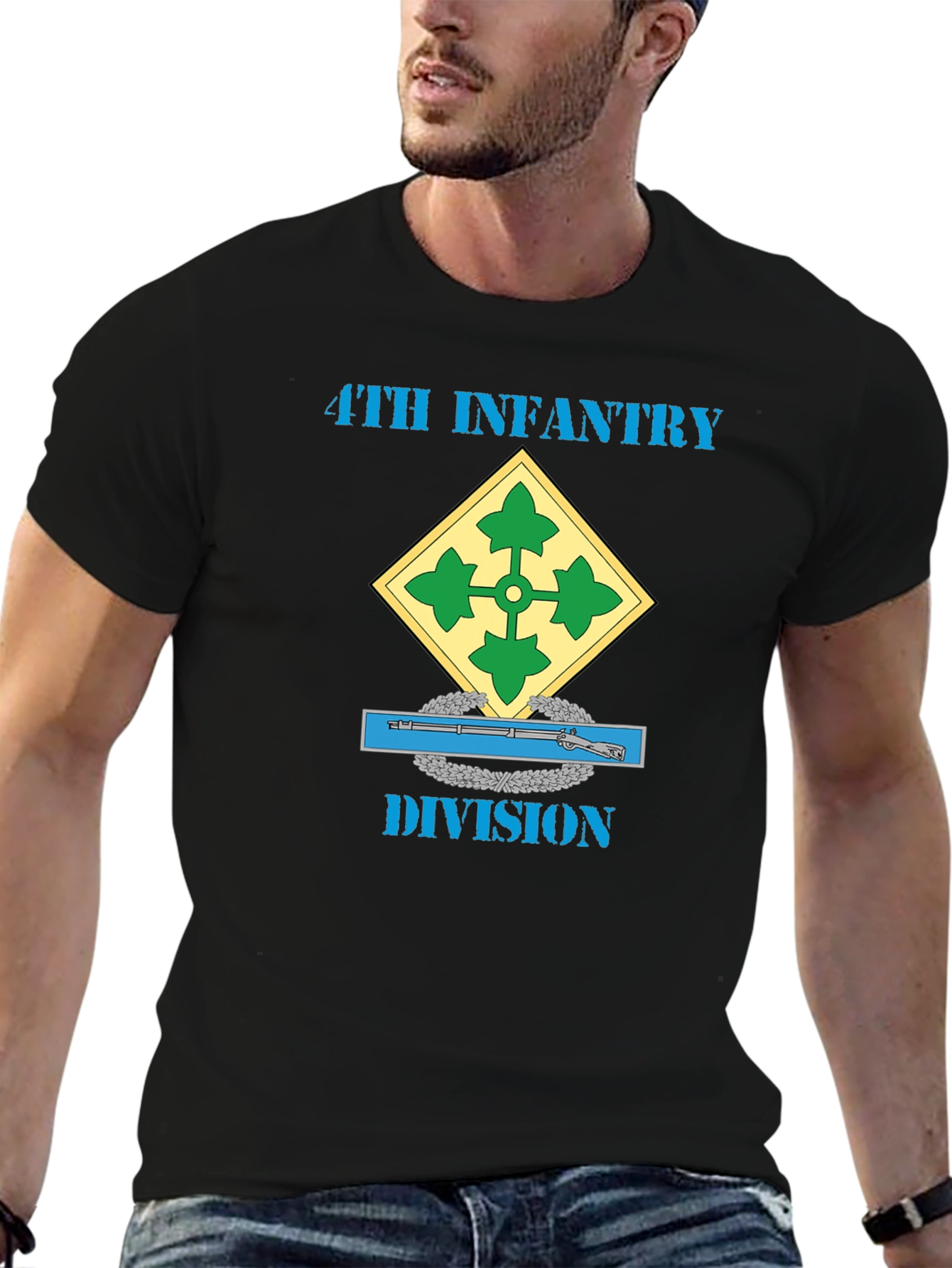 4th Infantry Division Graphic T-Shirt