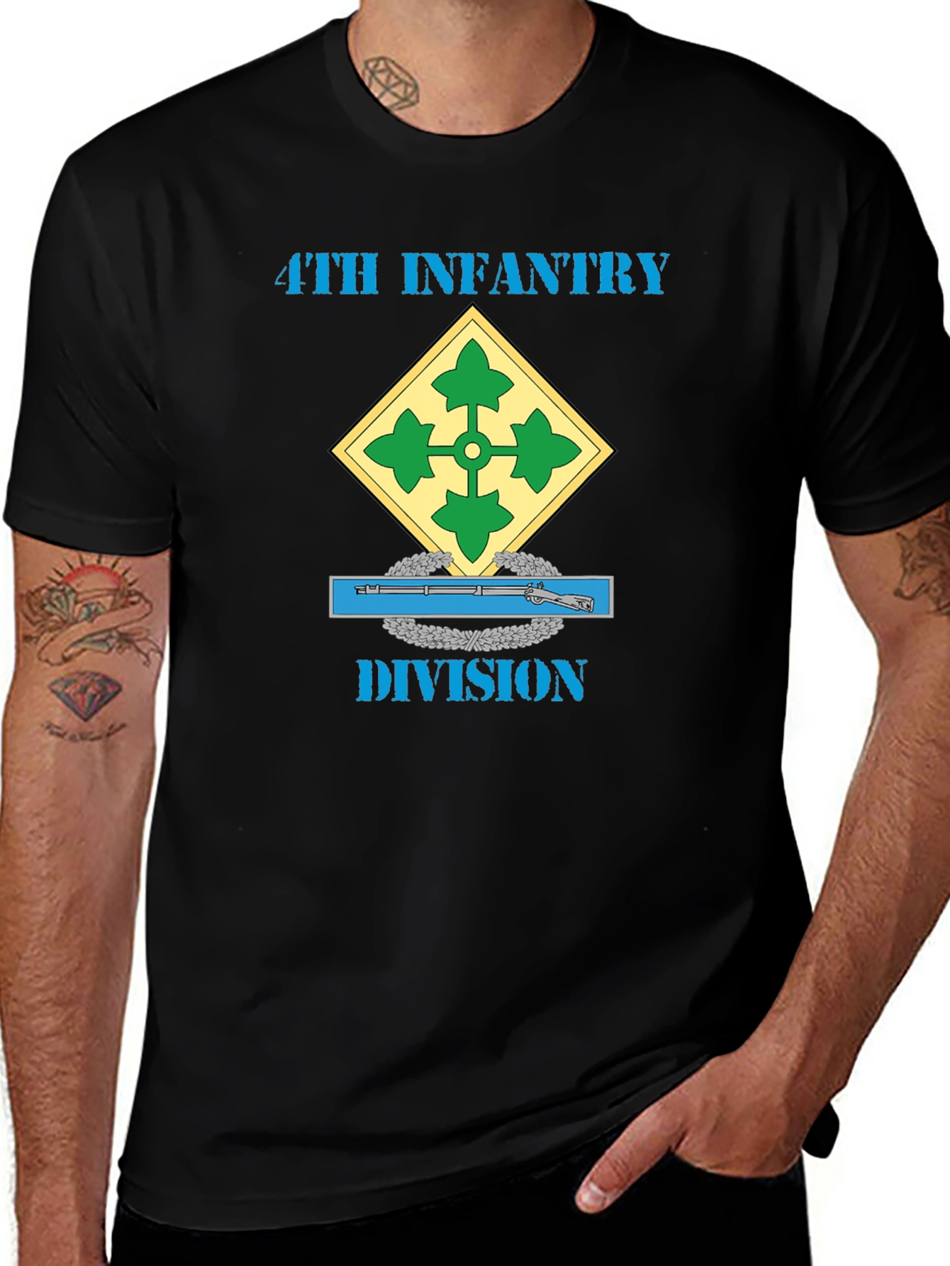 4th Infantry Division Graphic T-Shirt