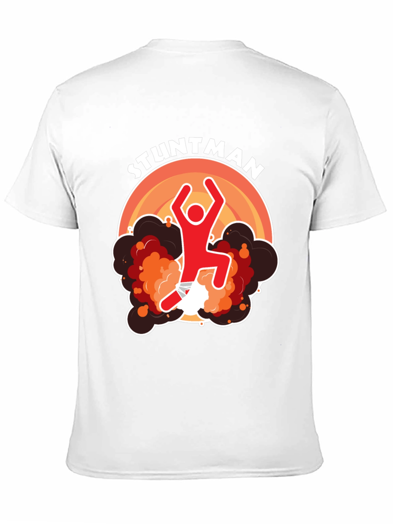 Stuntman Graphic T-Shirt - Black