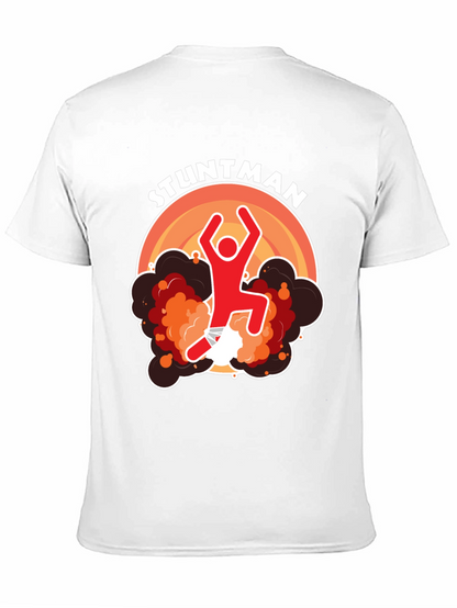 Stuntman Graphic T-Shirt - Black