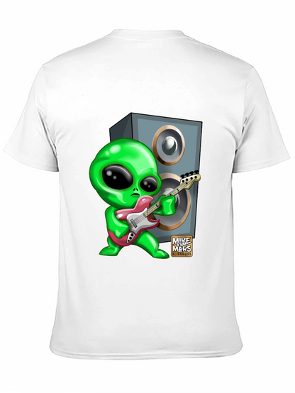 Alien Guitarist Graphic T-Shirt