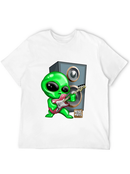 Alien Guitarist Graphic T-Shirt