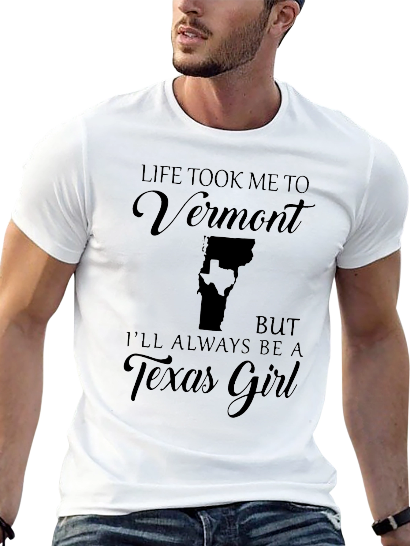 Vermont Texas Girl Graphic Tee