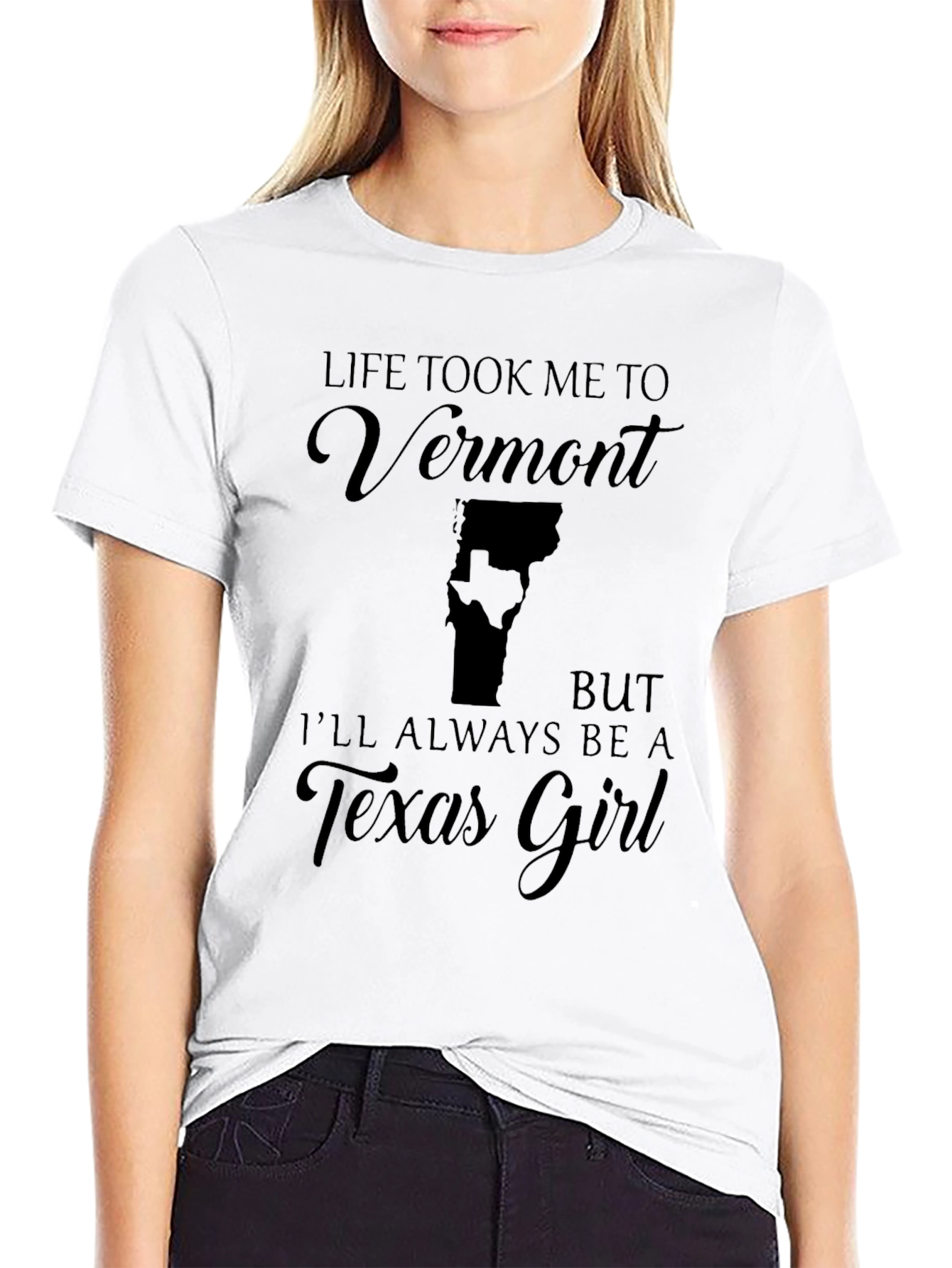 Vermont Texas Girl Graphic Tee