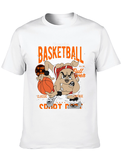 Basketball Champion Black Graphic Tee