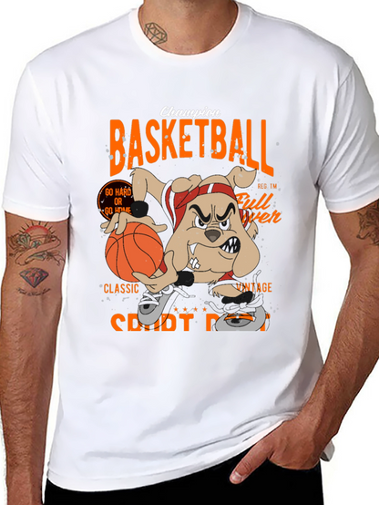Basketball Champion Black Graphic Tee