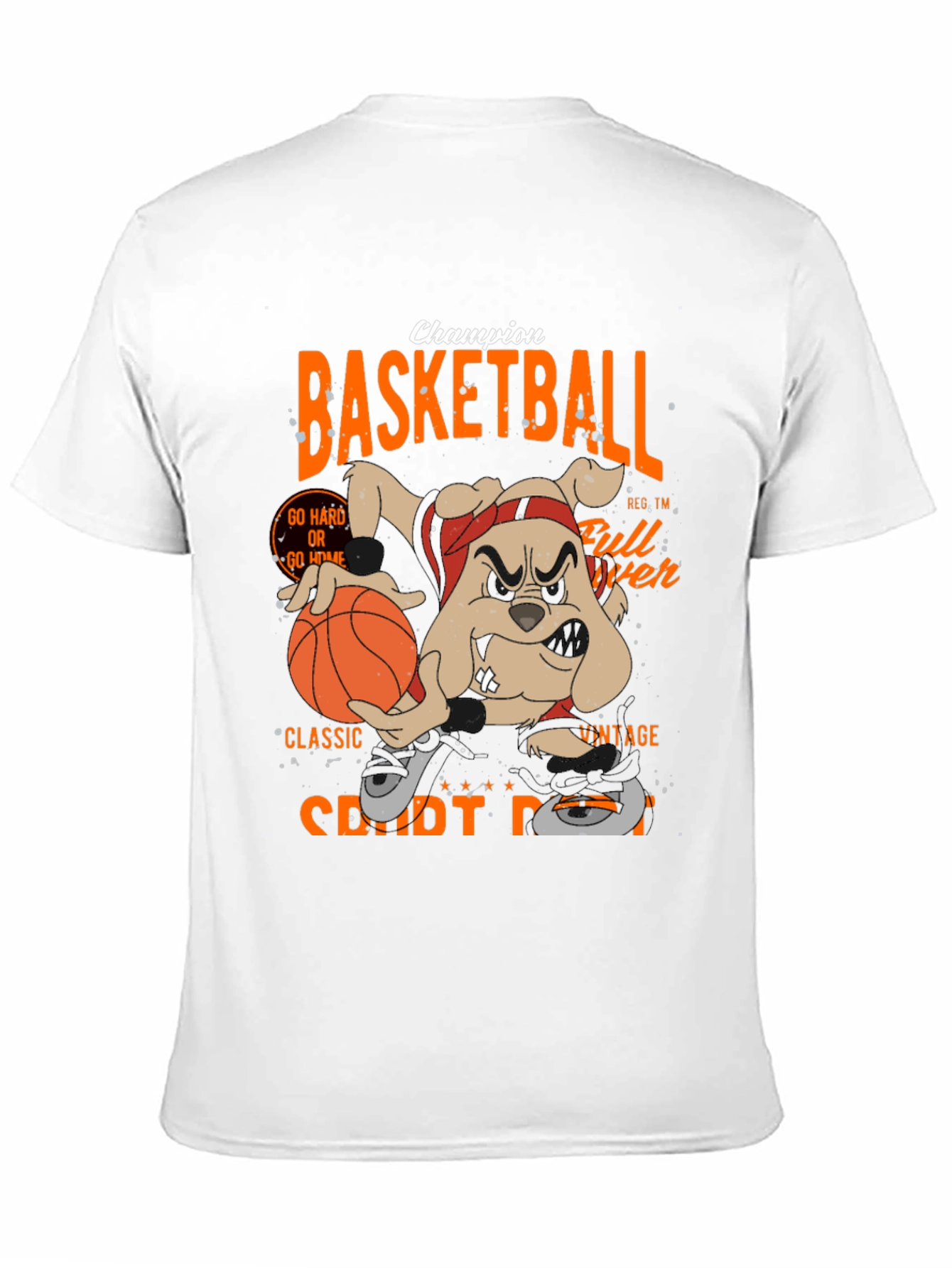 Basketball Champion Black Graphic Tee