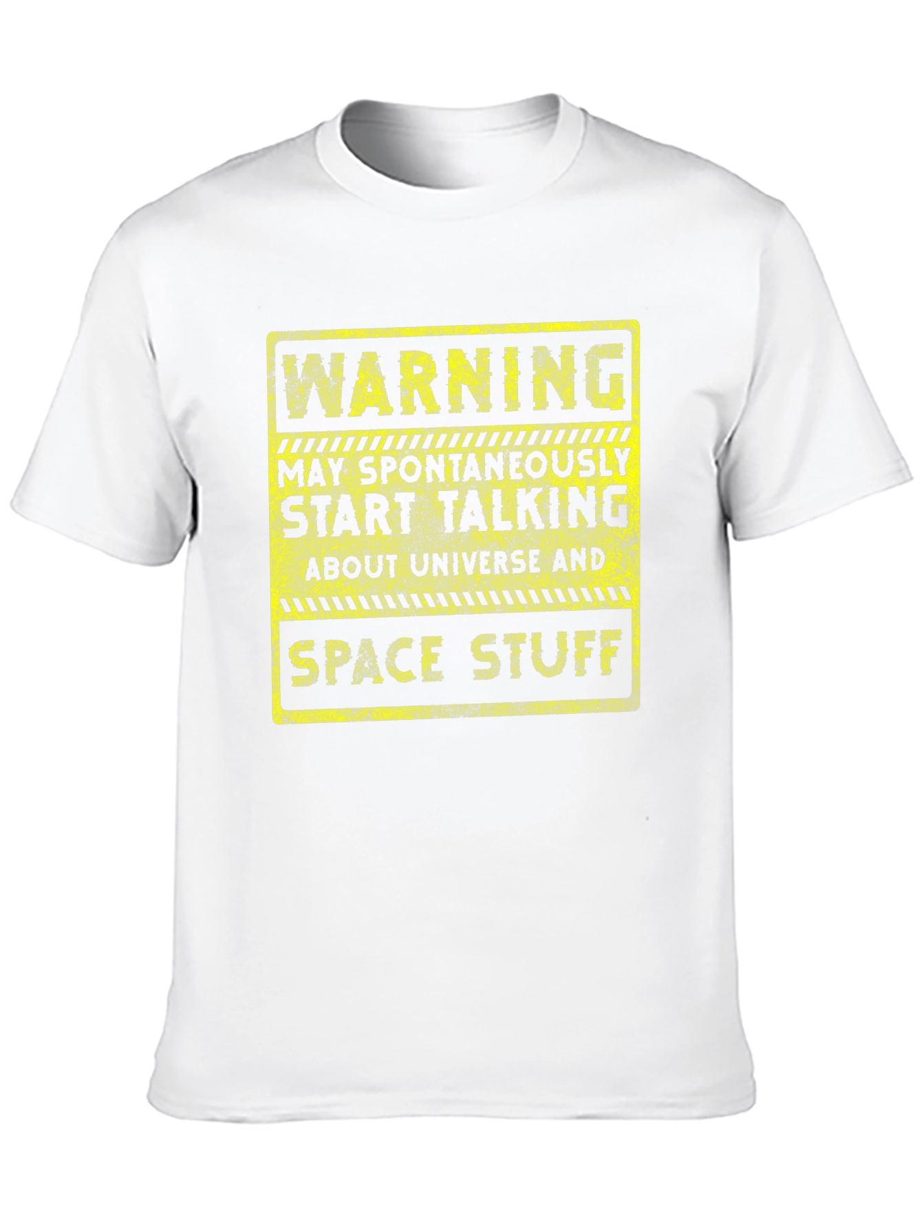 Warning Universe Space Stuff Graphic T-Shirt