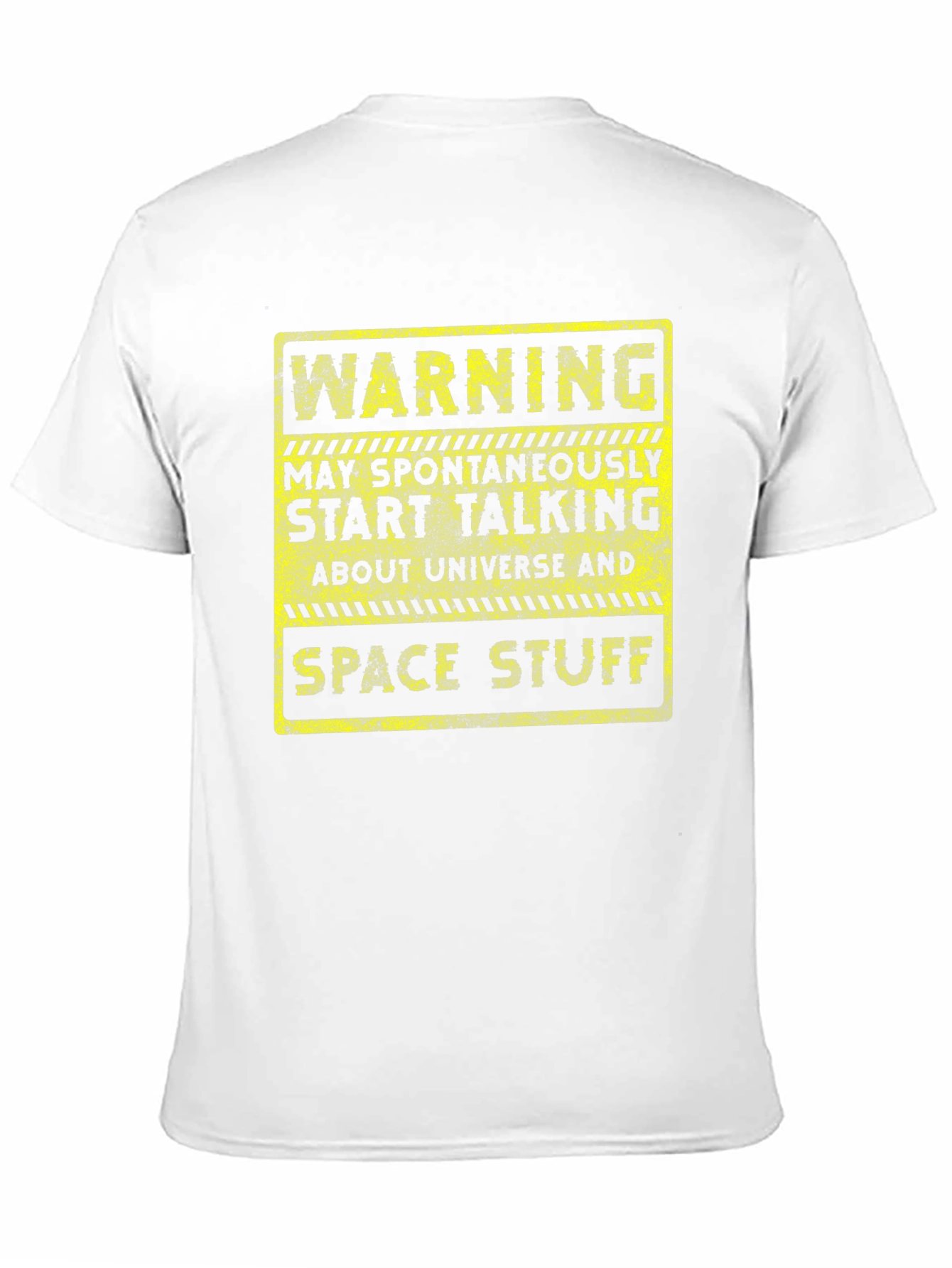 Warning Universe Space Stuff Graphic T-Shirt