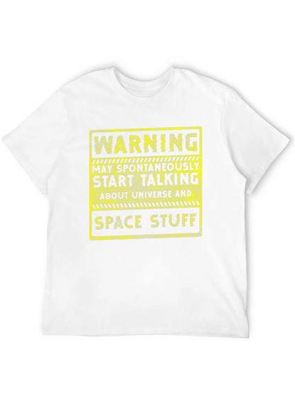 Warning Universe Space Stuff Graphic T-Shirt