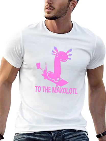 Axolotl Skateboard T-Shirt - Maxolotl Ride Tee