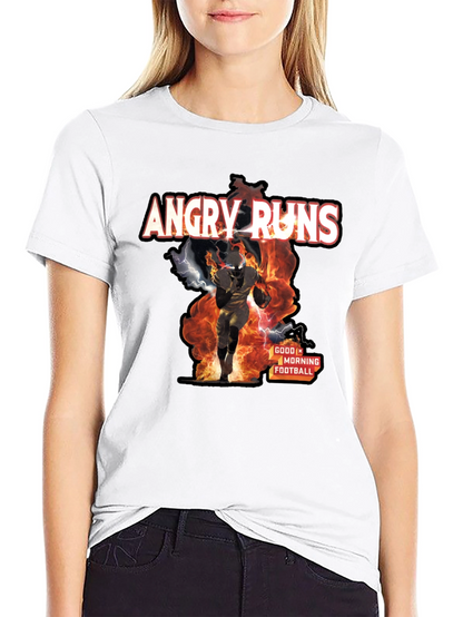 Angry Runs Football Graphic T-Shirt