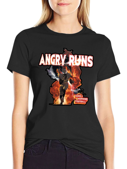 Angry Runs Football Graphic T-Shirt