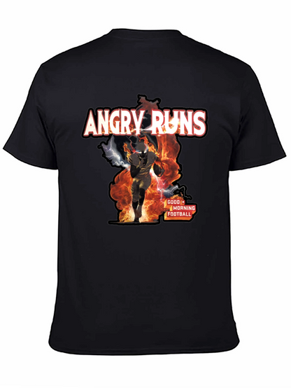 Angry Runs Football Graphic T-Shirt