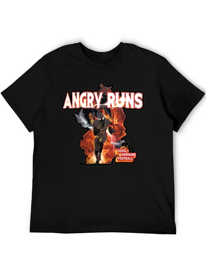 Angry Runs Football Graphic T-Shirt