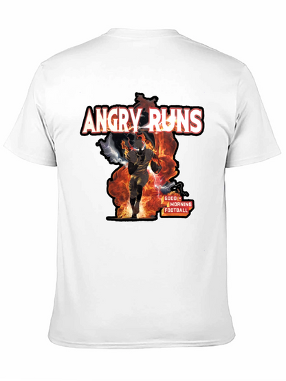 Angry Runs Football Graphic T-Shirt