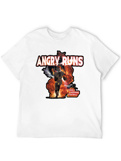 Angry Runs Football Graphic T-Shirt