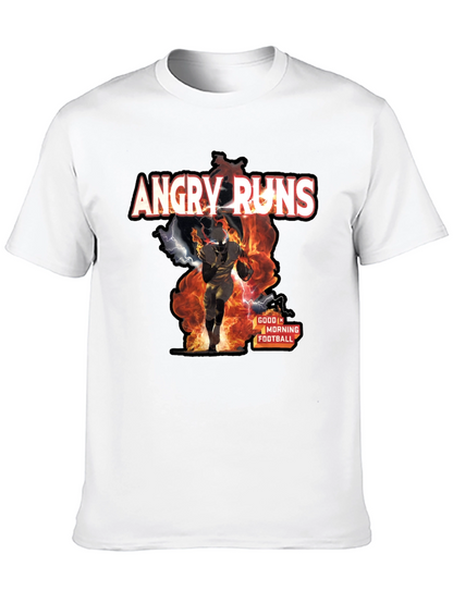 Angry Runs Football Graphic T-Shirt