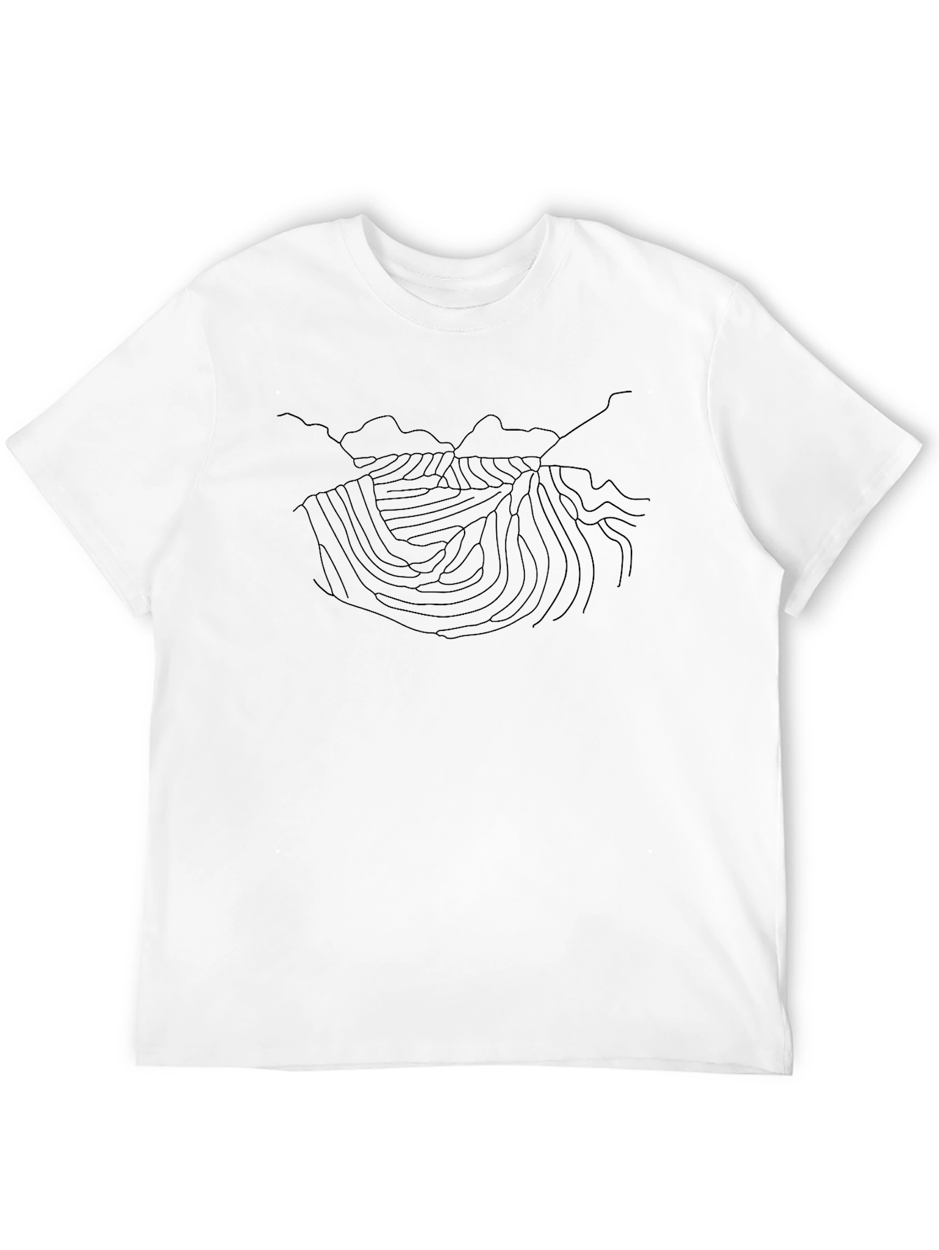 Black Graphic Tee - Mountain Valley Design